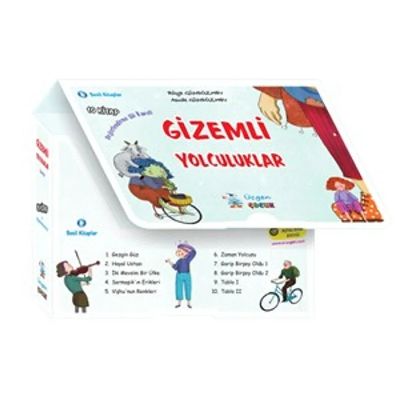 Gizemli Yolculuklar Serisi (Kutulu 10 Kitap)