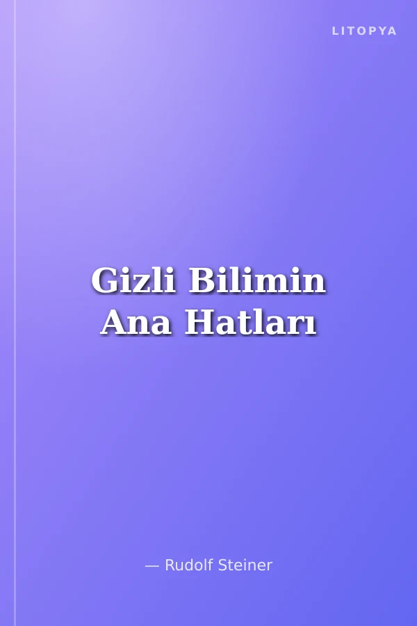 Gizli Bilimin Ana Hatları