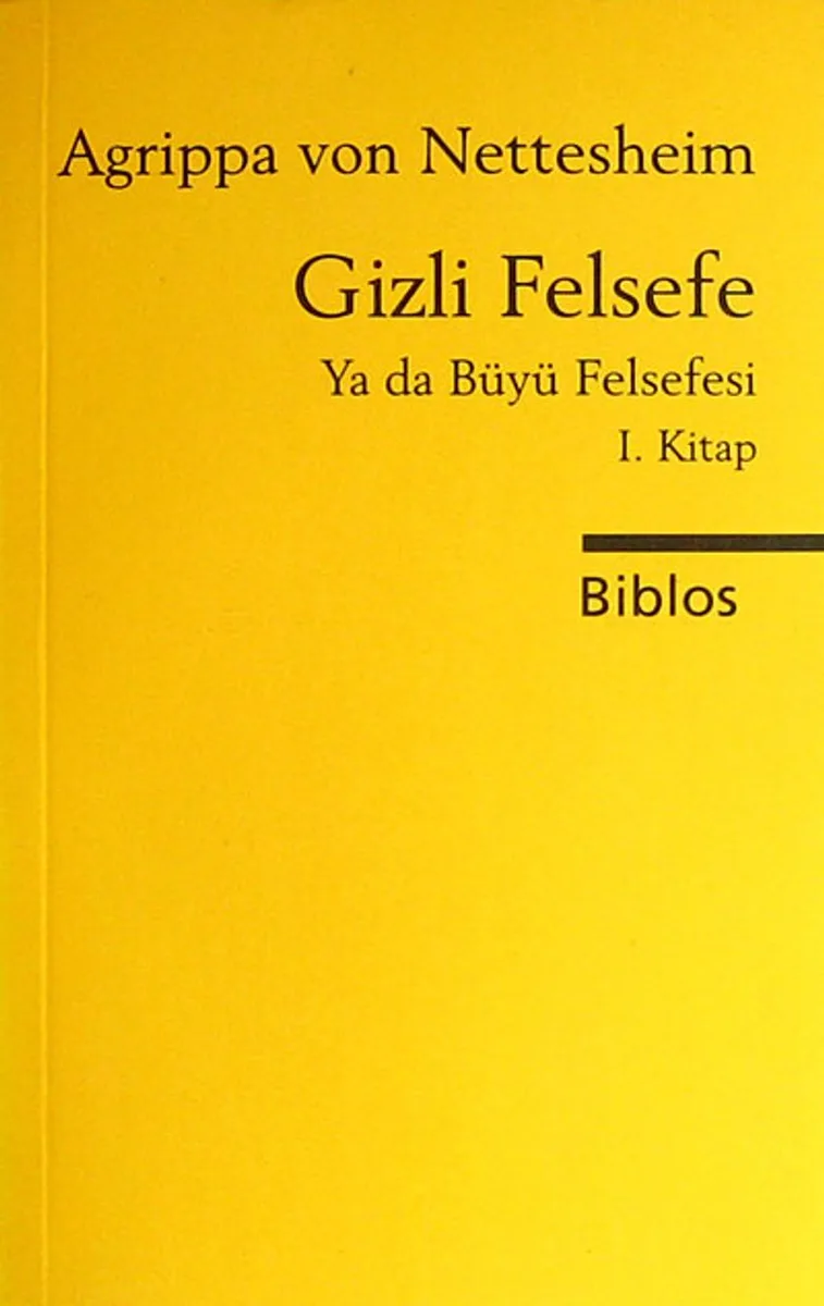Gizli Felsefe ya da Büyü Felsefesi 1.Kitap (cep boy)