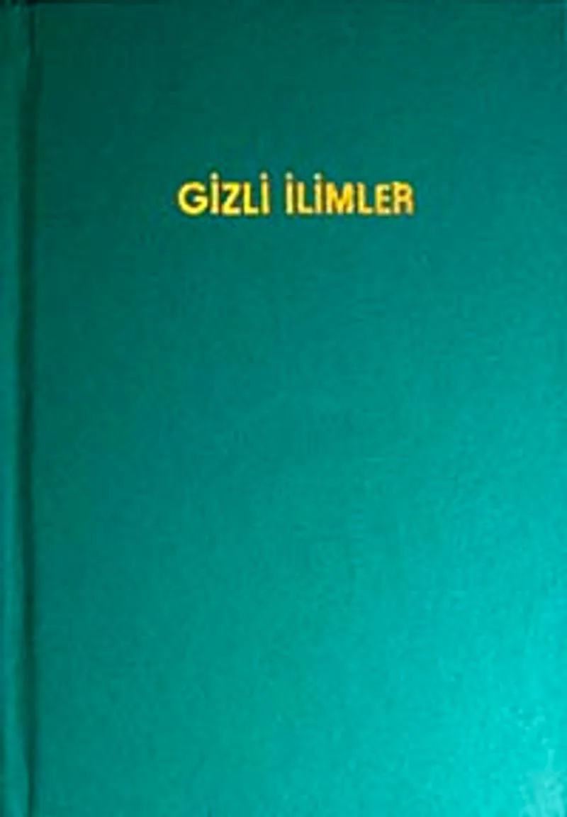 Gizli İlimler (8 Cilt 2 kitap -Halinde) (K.Boy-2.hamur)