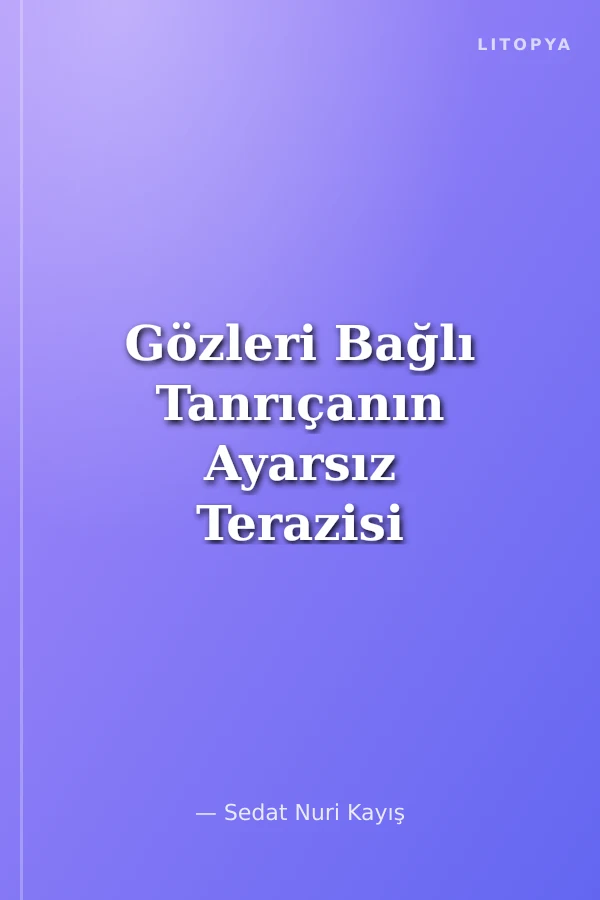 Gözleri Bağlı Tanrıçanın Ayarsız Terazisi