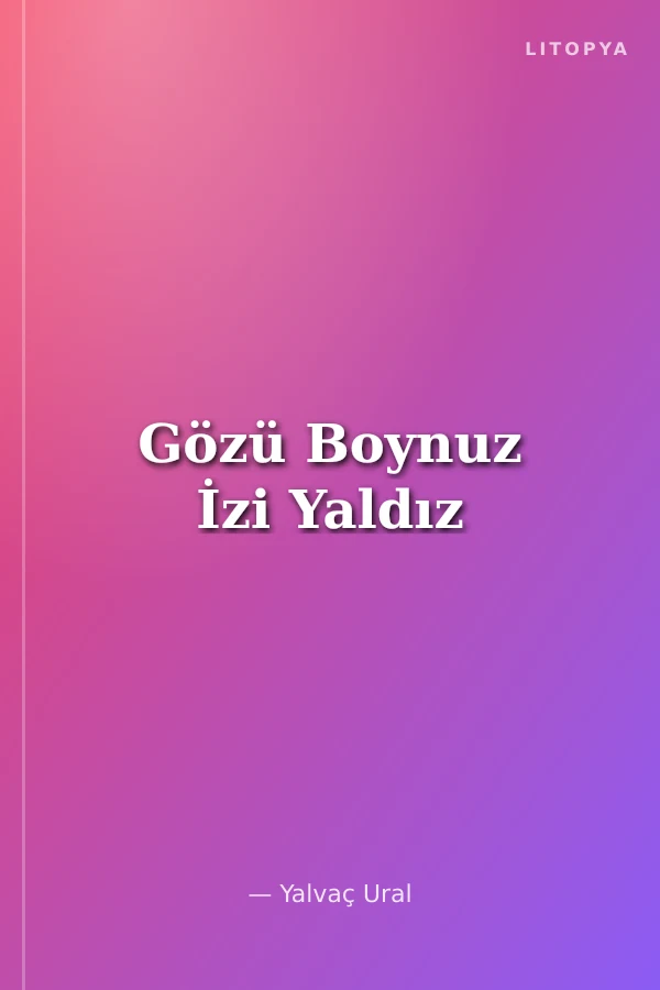 Gözü Boynuz İzi Yaldız