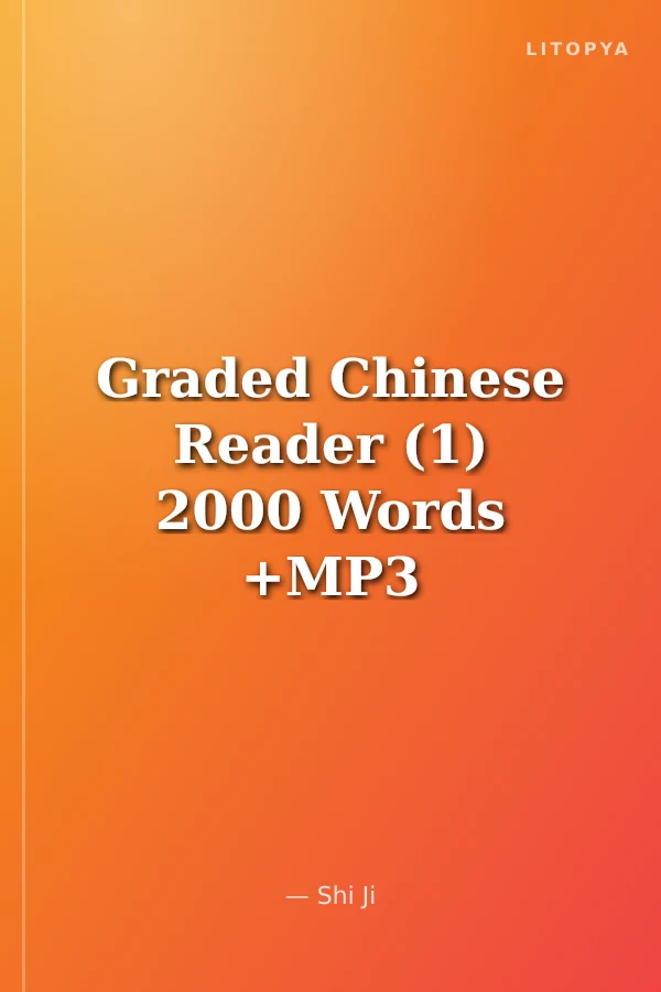 Graded Chinese Reader (1) 2000 Words +MP3 CD NEW (Çince Okuma)