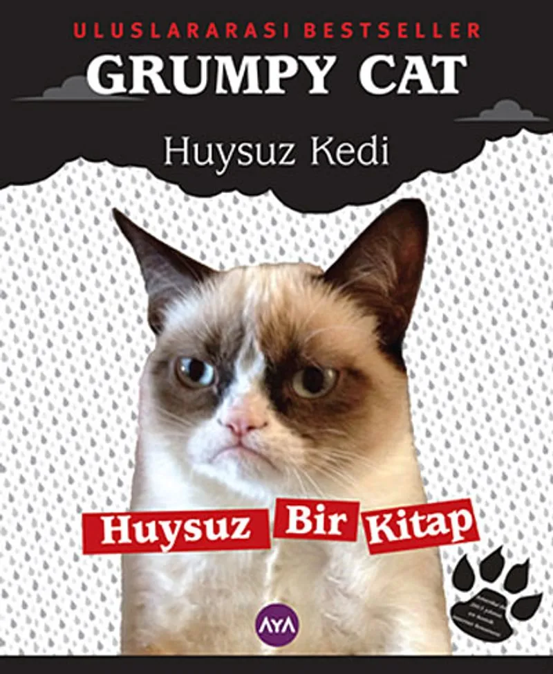 Grumpy Cat Huysuz Kedi Huysuz Bir Kitap