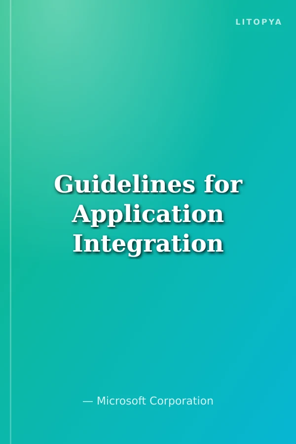 Guidelines for Application Integration