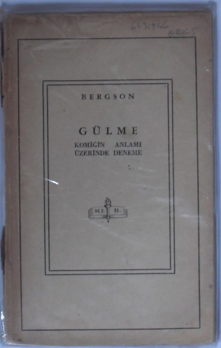 Gülme: Komiğin Anlamı Üzerinde Deneme Kod: 11-E-9