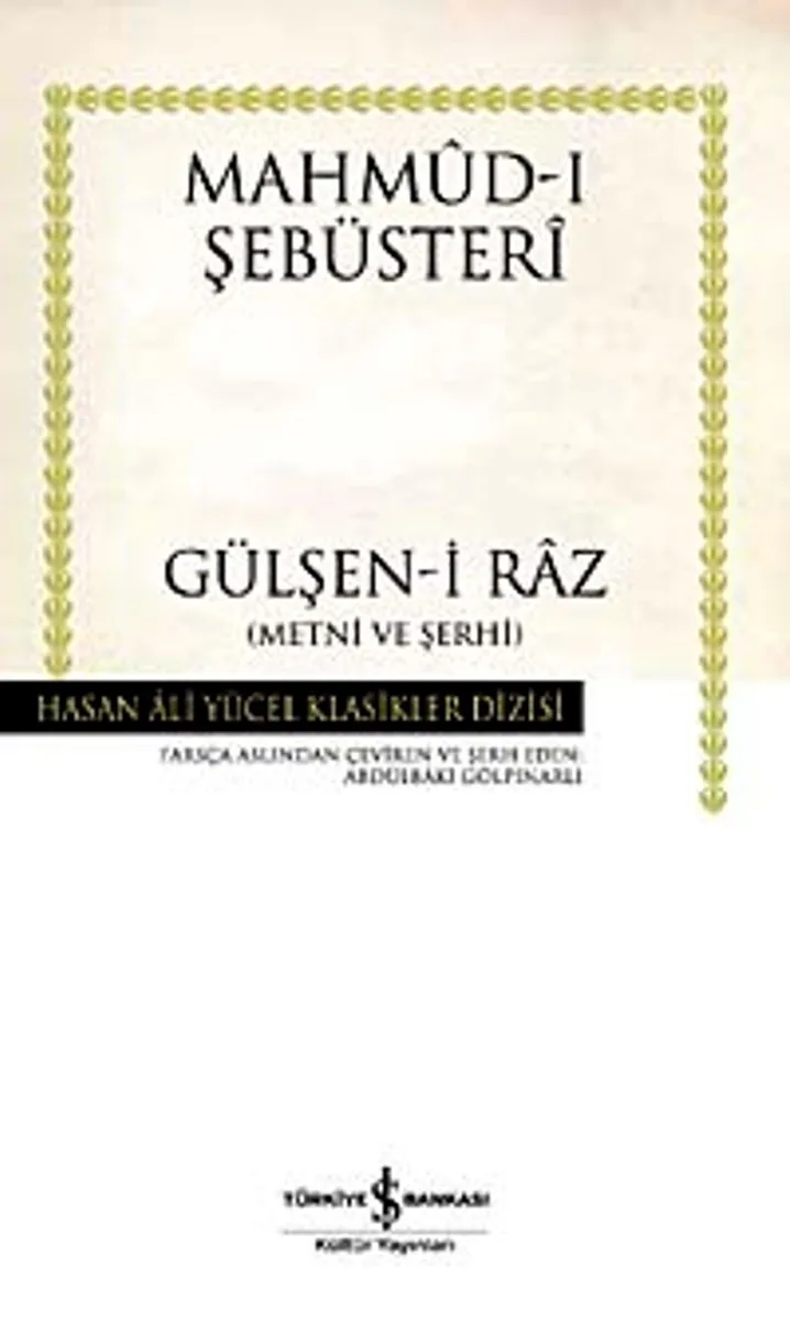 Gülşen-i Raz Metni ve Şerhi (Ciltli)