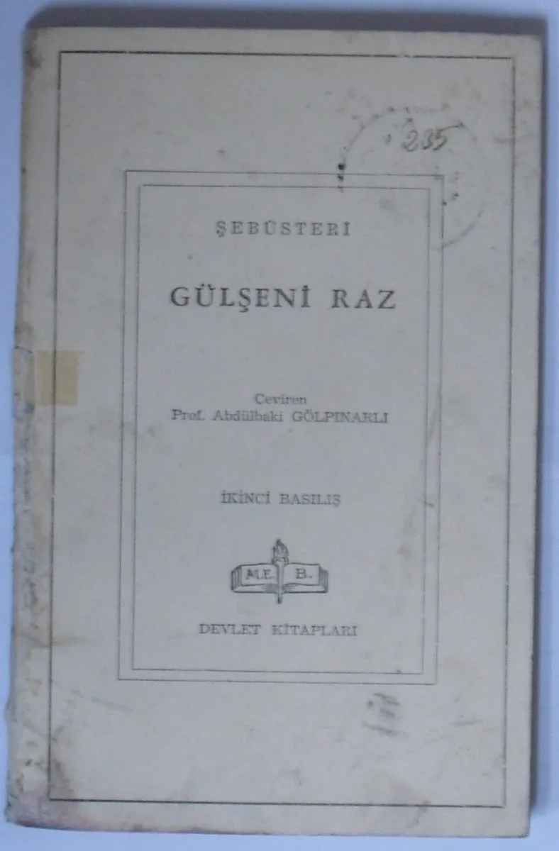 Gülşeni Raz Kod: 11-E-10