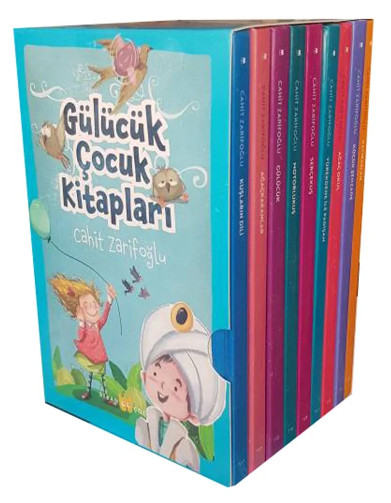 Gülücük Çocuk Kitapları Renkli Ciltli Kutulu Set (9 Kitap)