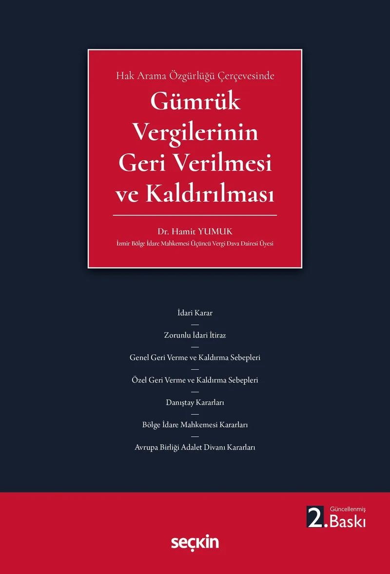 Gümrük Vergilerinin Geri Verilmesi ve Kaldırılması