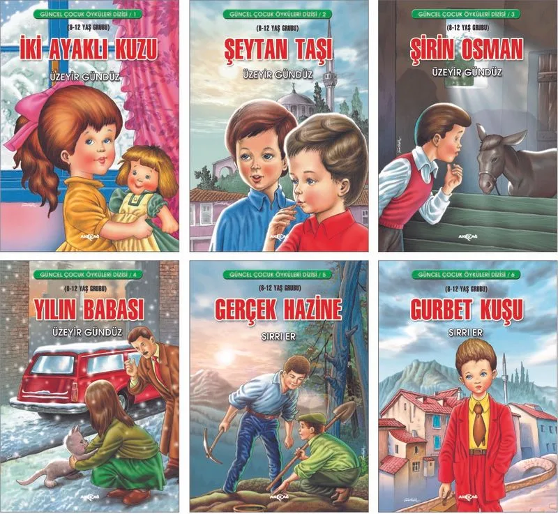 Güncel Çocuk Hikayeleri Dizisi (6 Kitap)