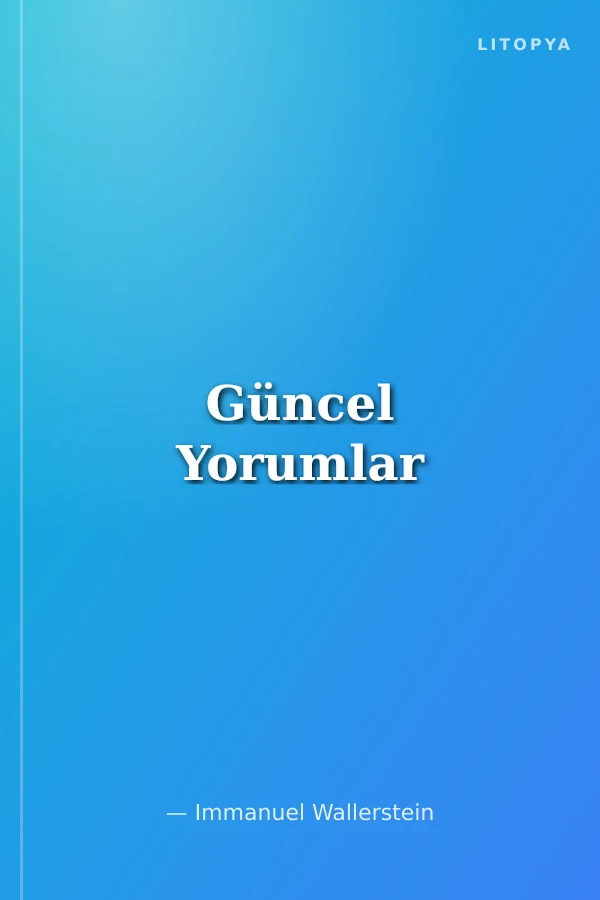 Güncel Yorumlar