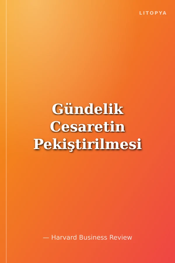 Gündelik Cesaretin Pekiştirilmesi