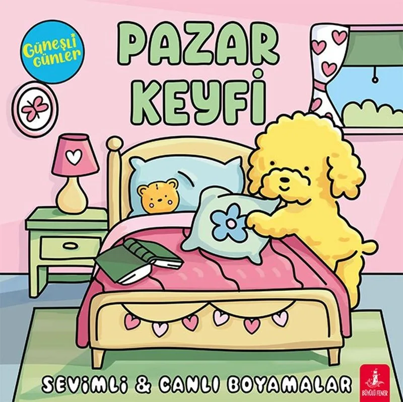 Güneşli Günler Pazar Keyfi / Sevimli - Canlı Boyamalar