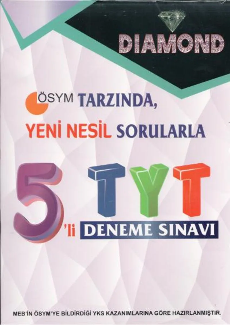 Gür TYT 5 Deneme Diamond Serisi