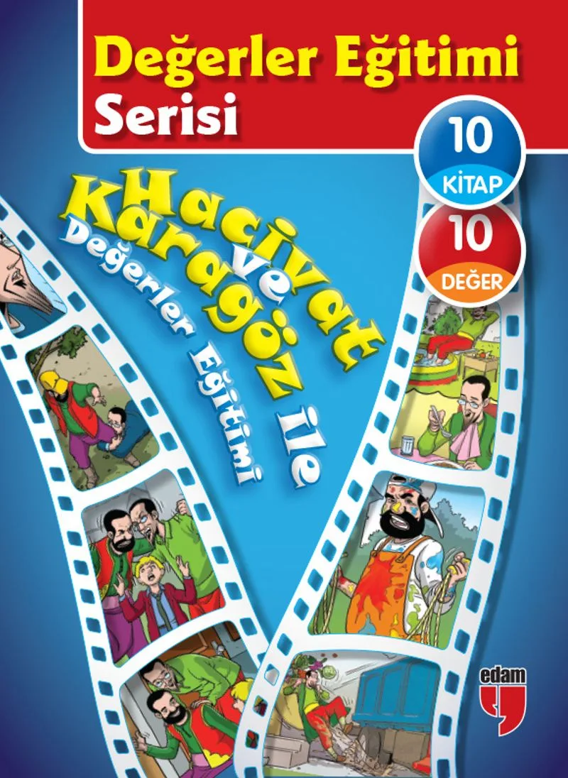 Hacivat ve Karagöz ile Değerler Eğitim Serisi (10 Kitap)