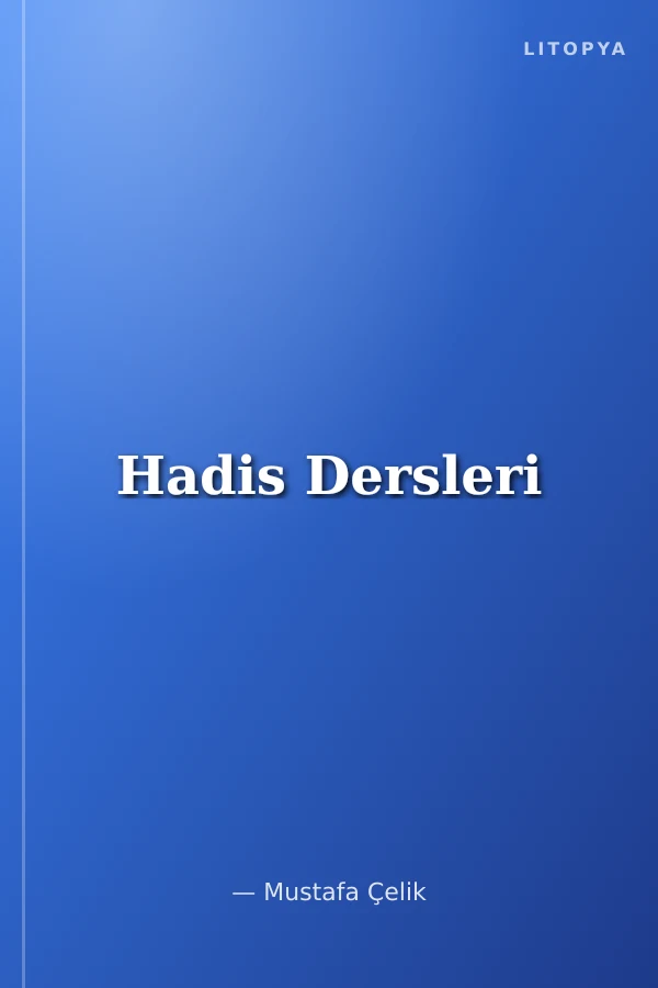 Hadis Dersleri