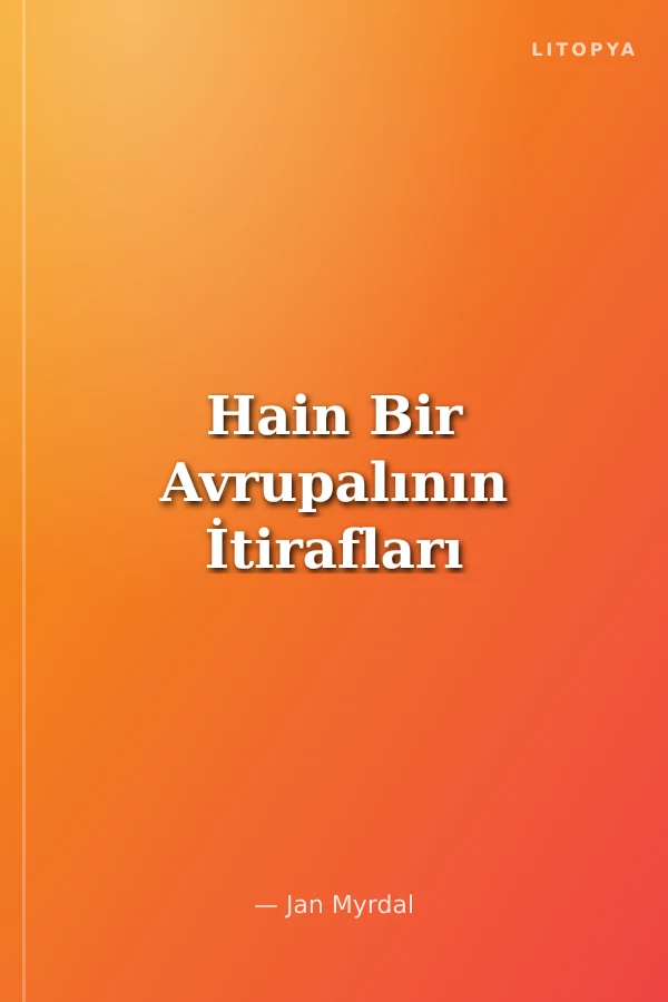 Hain Bir Avrupalının İtirafları
