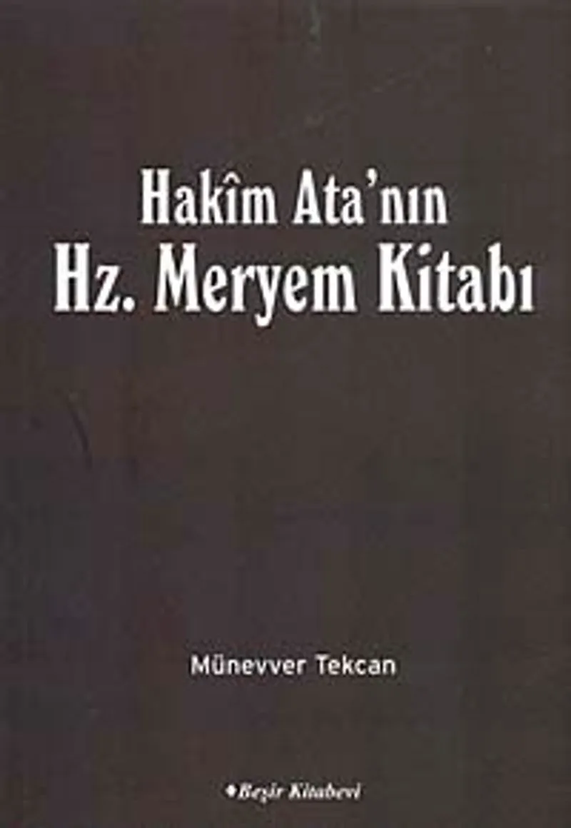 Hakim Ata'nın Hz. Meryem Kitabı
