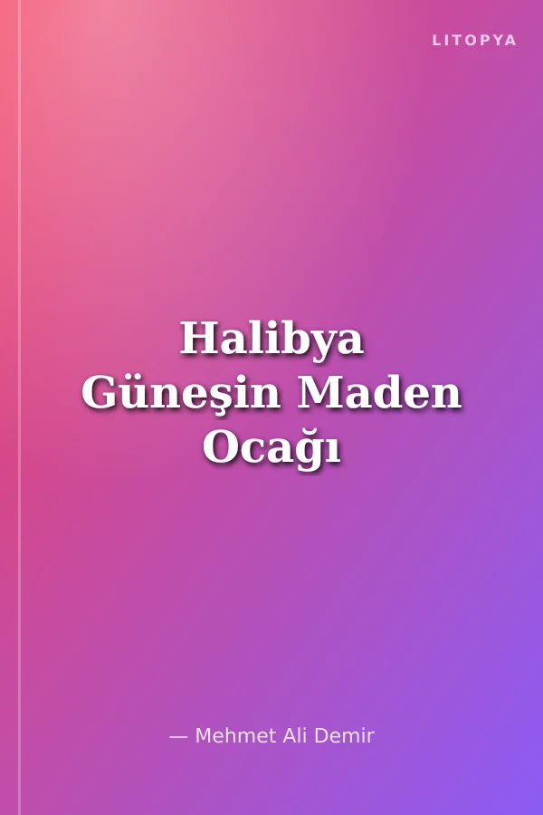Halibya Güneşin Maden Ocağı