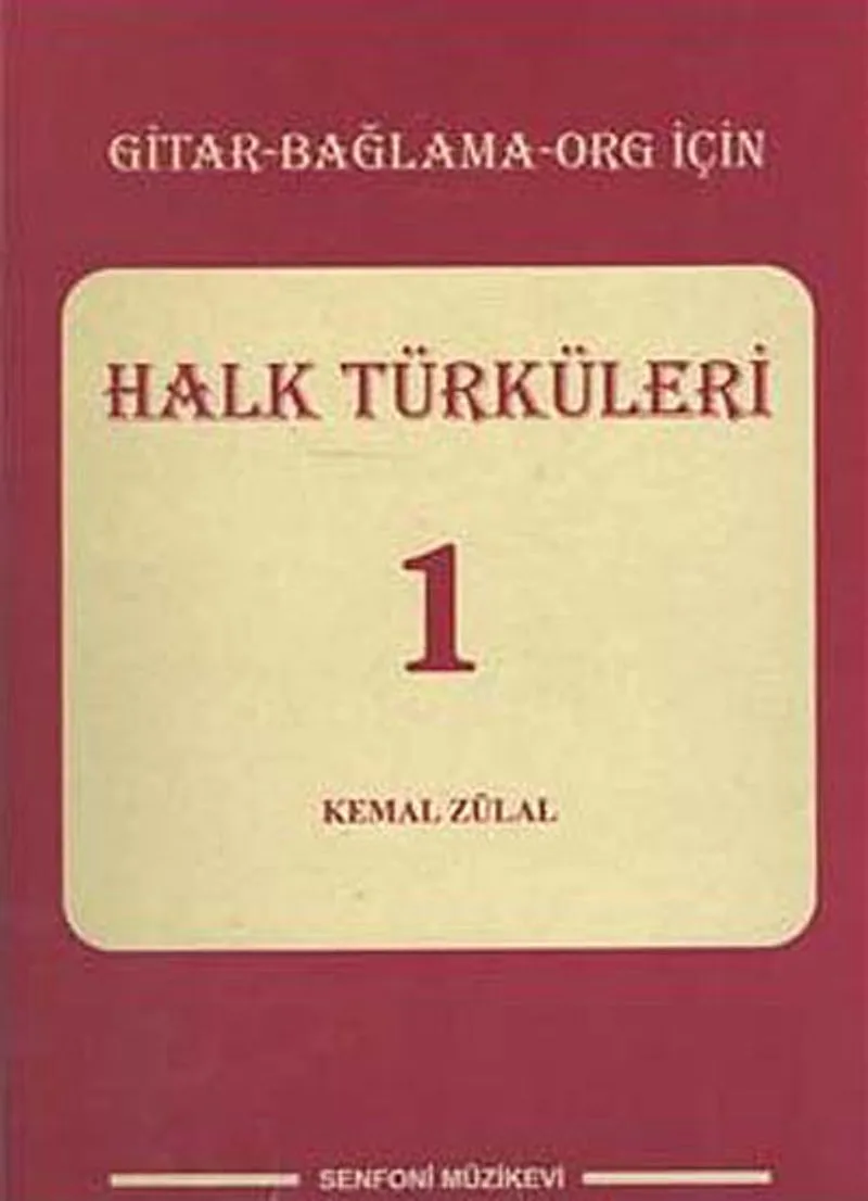 Halk Türküleri -1 / Gitar-Bağlama-Org İçin