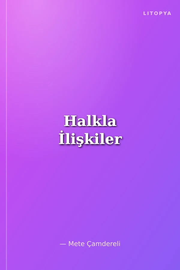 Halkla İlişkiler