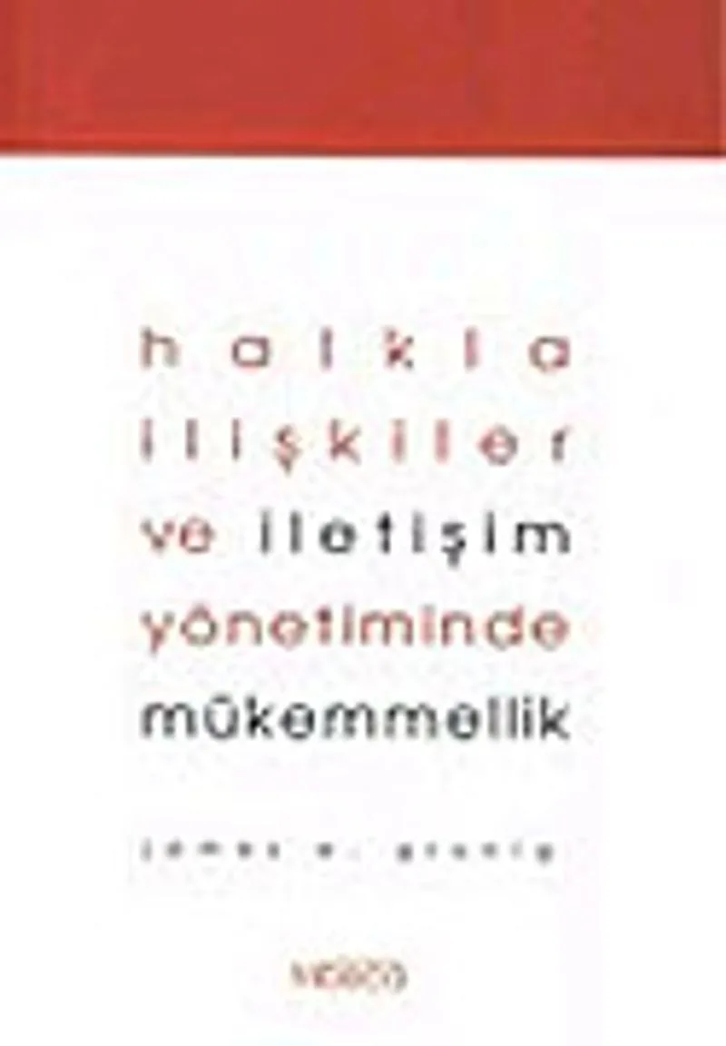 Halkla İlişkiler ve İletişim Yönetiminde Mükemmellik