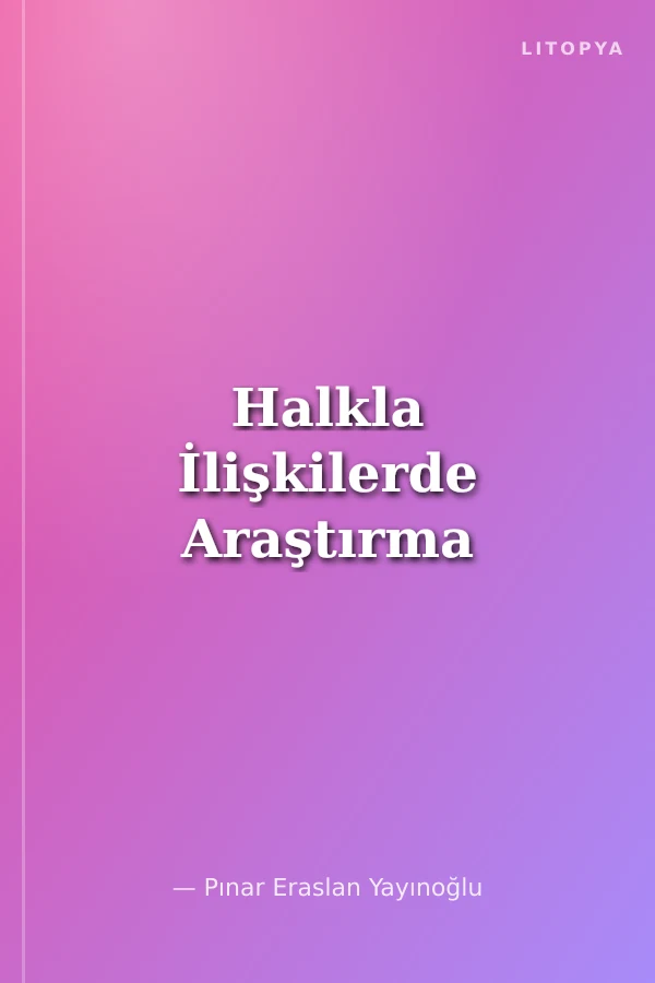 Halkla İlişkilerde Araştırma
