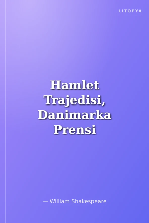 Hamlet Trajedisi, Danimarka Prensi