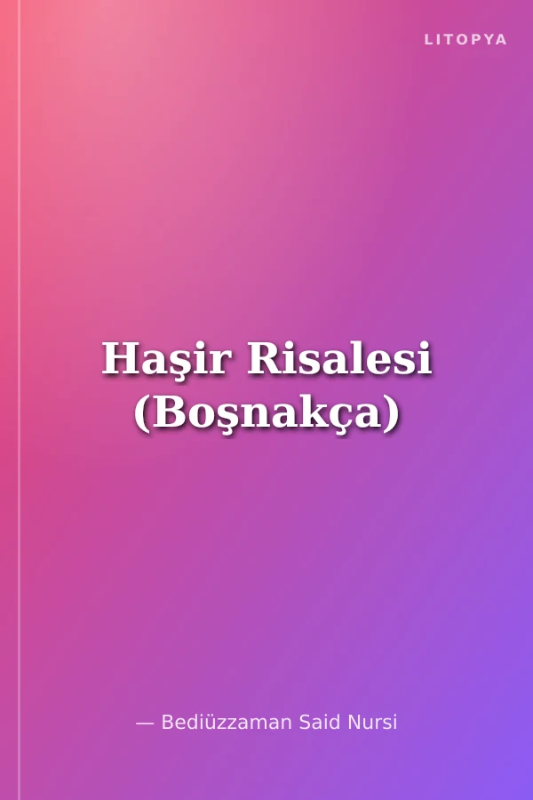 Haşir Risalesi (Boşnakça)