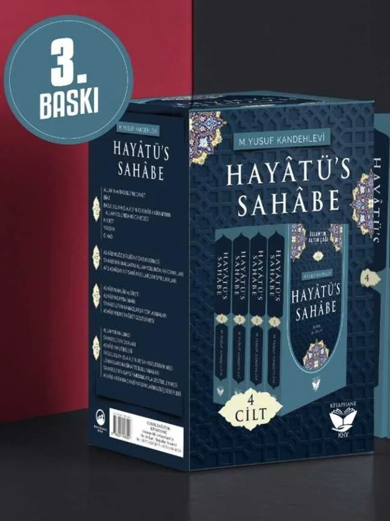 Hayatü's Sahabe (Büyük Boy) (4 Cilt)
