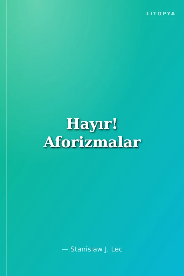 Hayır! Aforizmalar