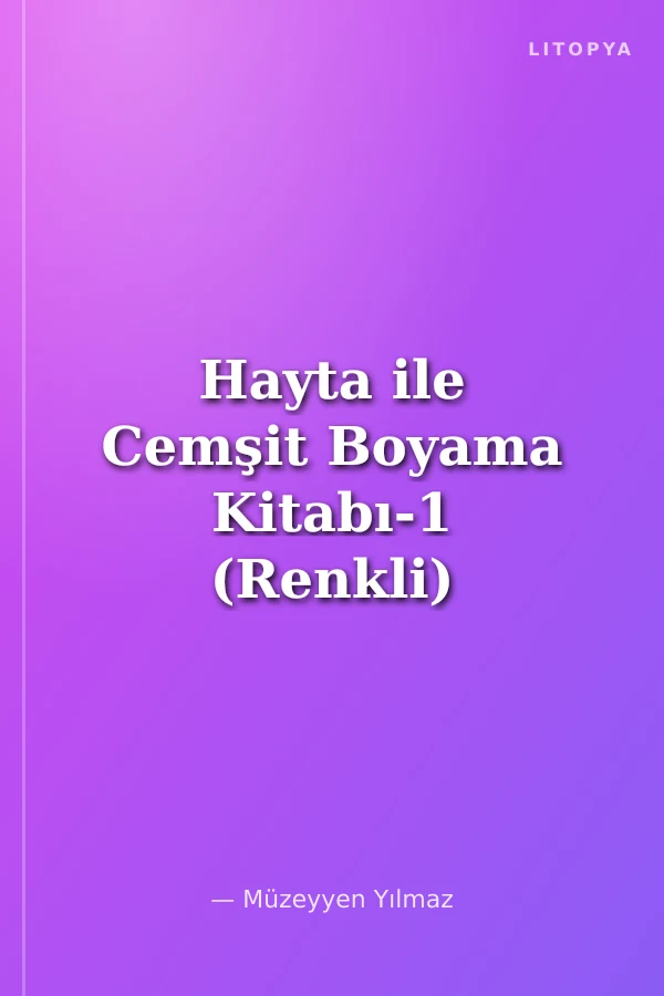 Hayta ile Cemşit Boyama Kitabı-1 (Renkli)