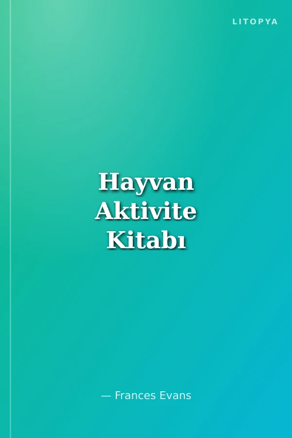 Hayvan Aktivite Kitabı