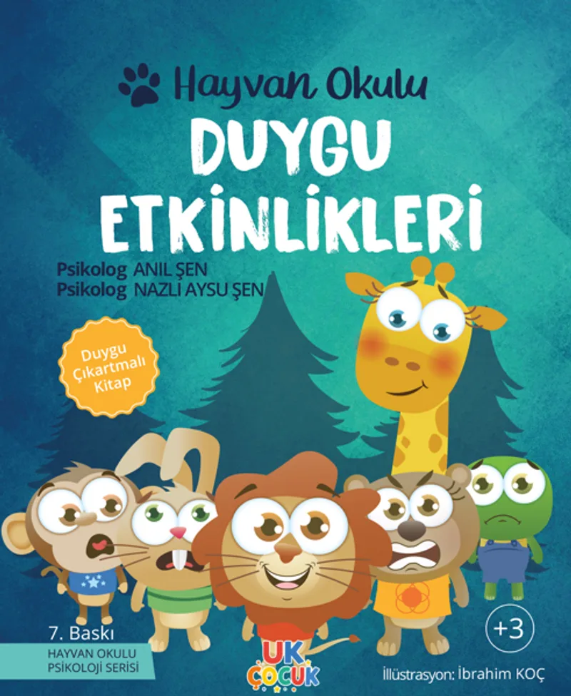 Hayvan Okulu Serisi / Duygu Etkinlikleri