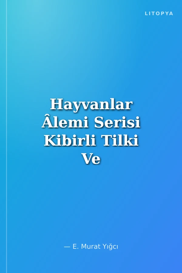 Hayvanlar Âlemi Serisi Kibirli Tilki Ve 3 Kısa Öykü