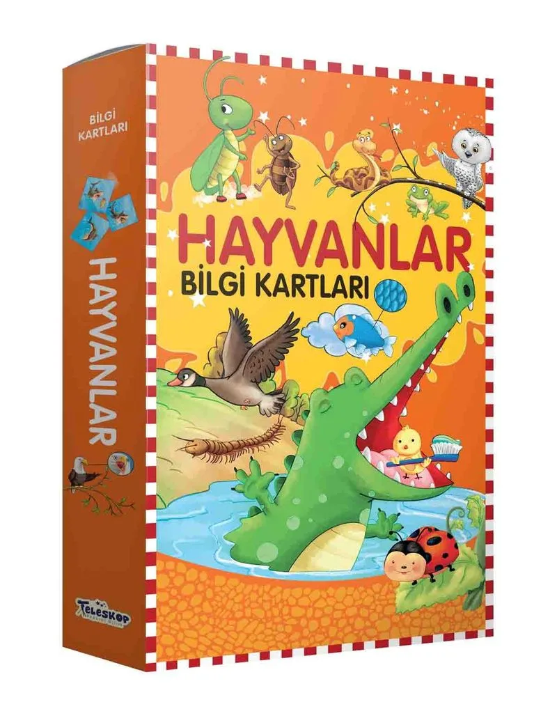 Hayvanlar Bilgi Kartları