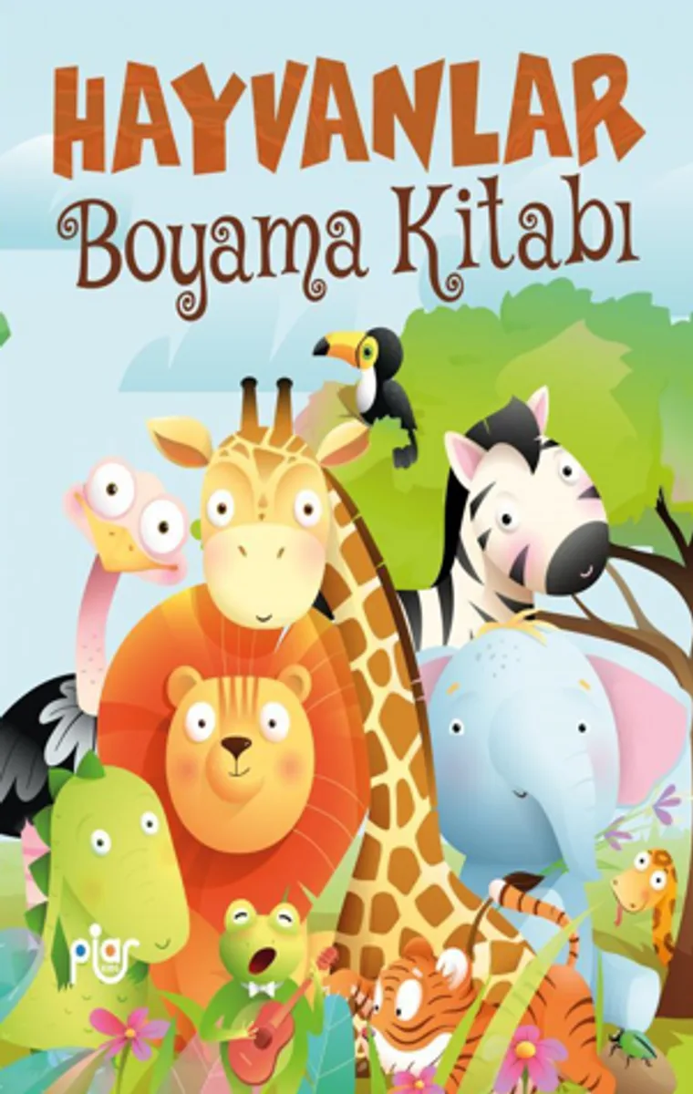 Hayvanlar Boyama Kitabı