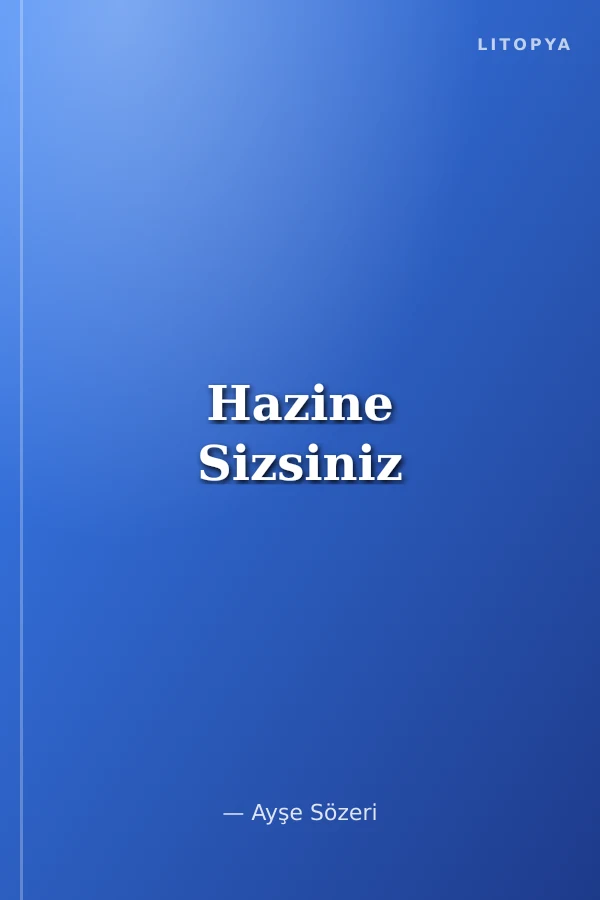 Hazine Sizsiniz