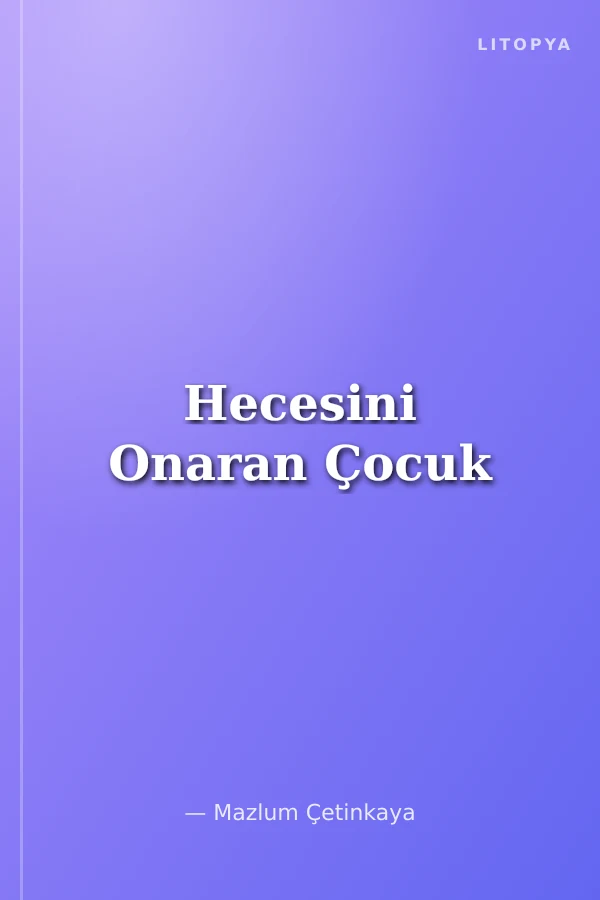 Hecesini Onaran Çocuk