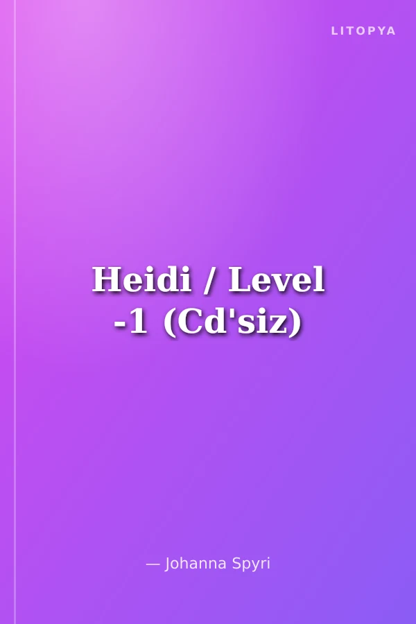 Heidi / Level -1 (Cd'siz)