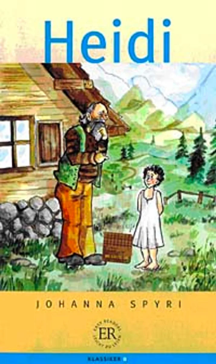 Heidi (Stufe-1) 400 wörter -Almanca Okuma Kitabı