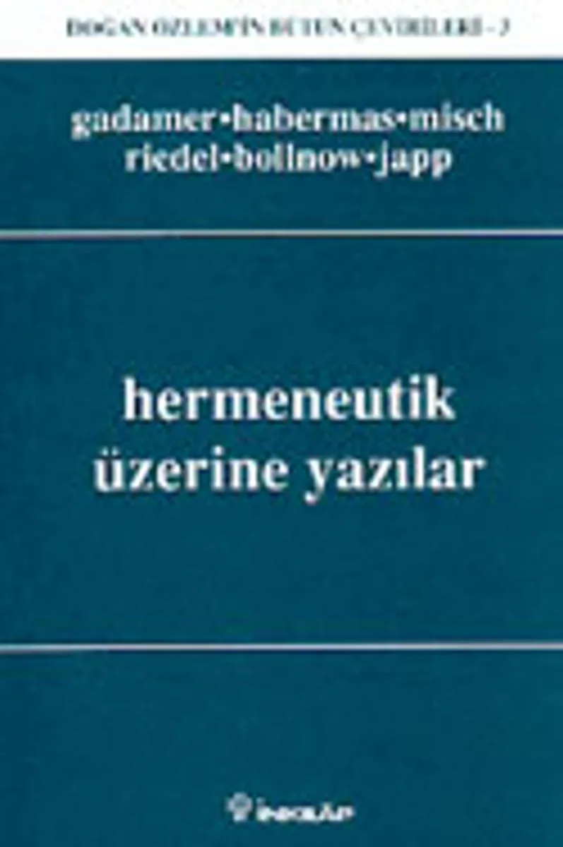 Hermeneutik Üzerine Yazılar
