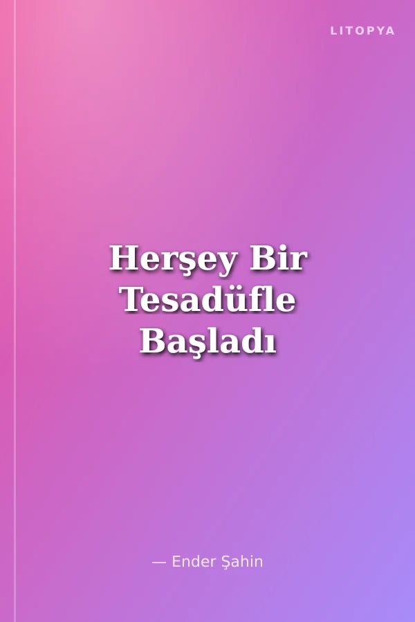 Herşey Bir Tesadüfle Başladı