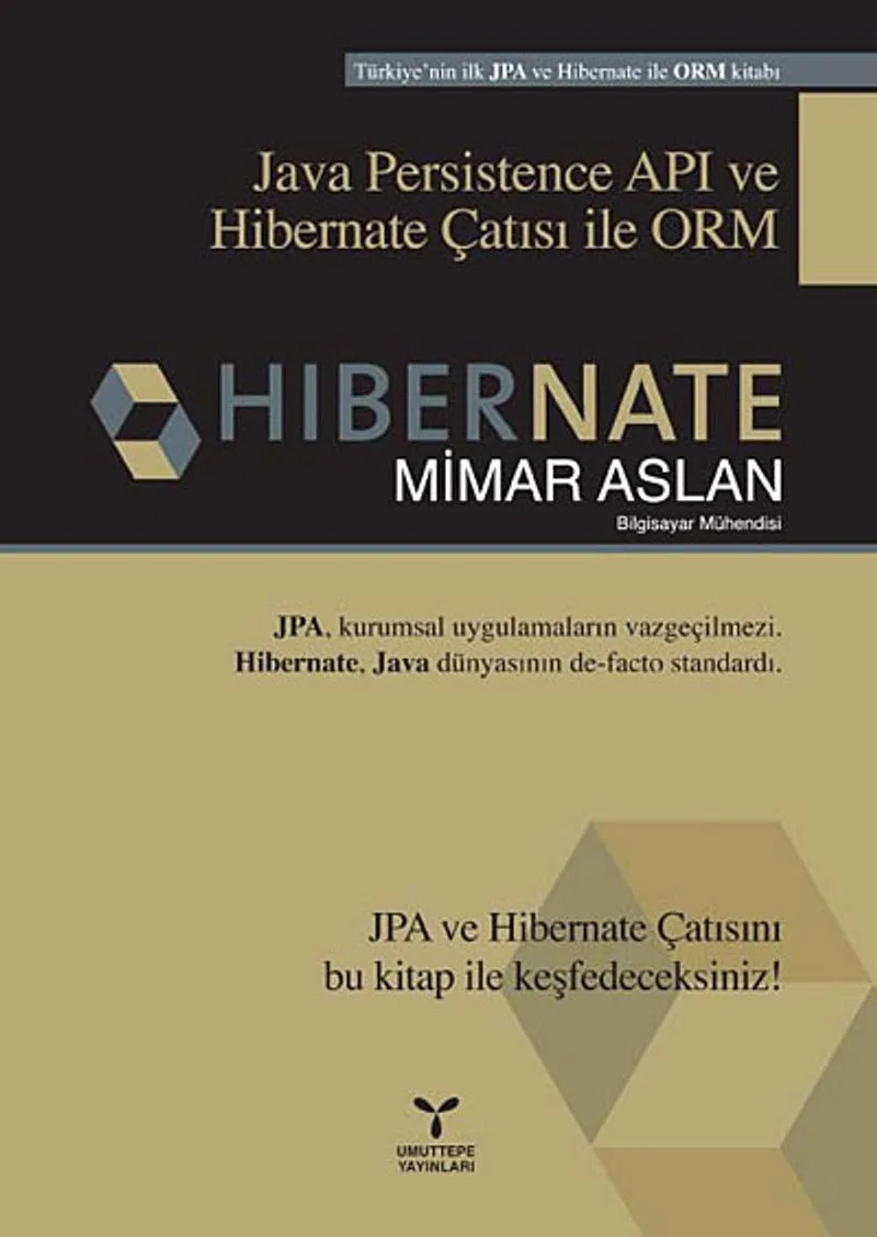 Hıbernate Java Persistence API ve Hibernate Çatısı ile ORM