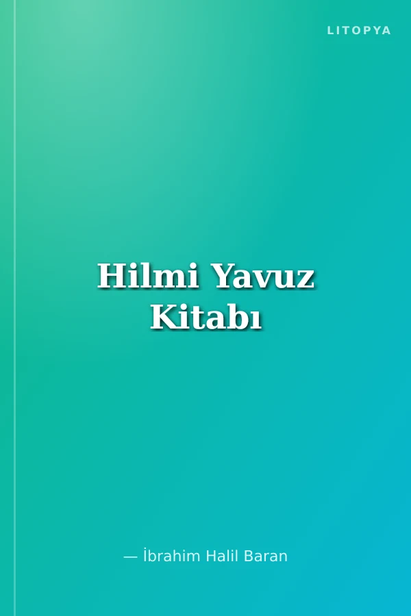 Hilmi Yavuz Kitabı