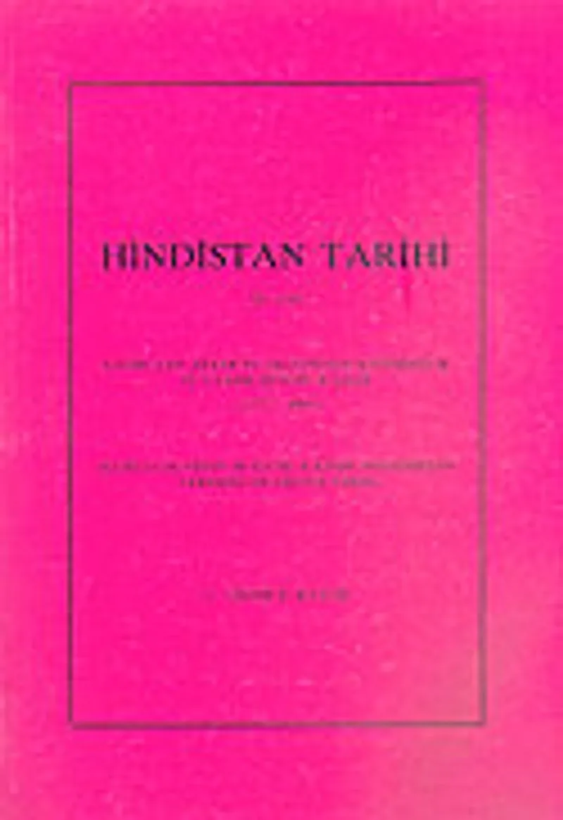 Hindistan Tarihi (3.cilt)