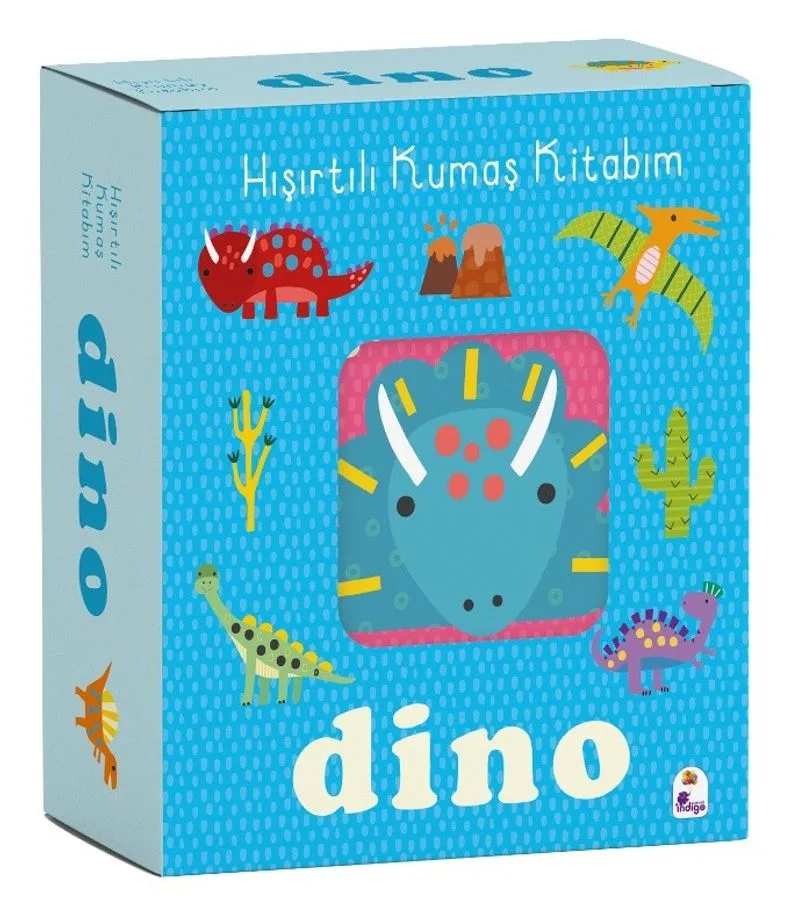 Hışırtılı Kumaş Kitabım - Dino