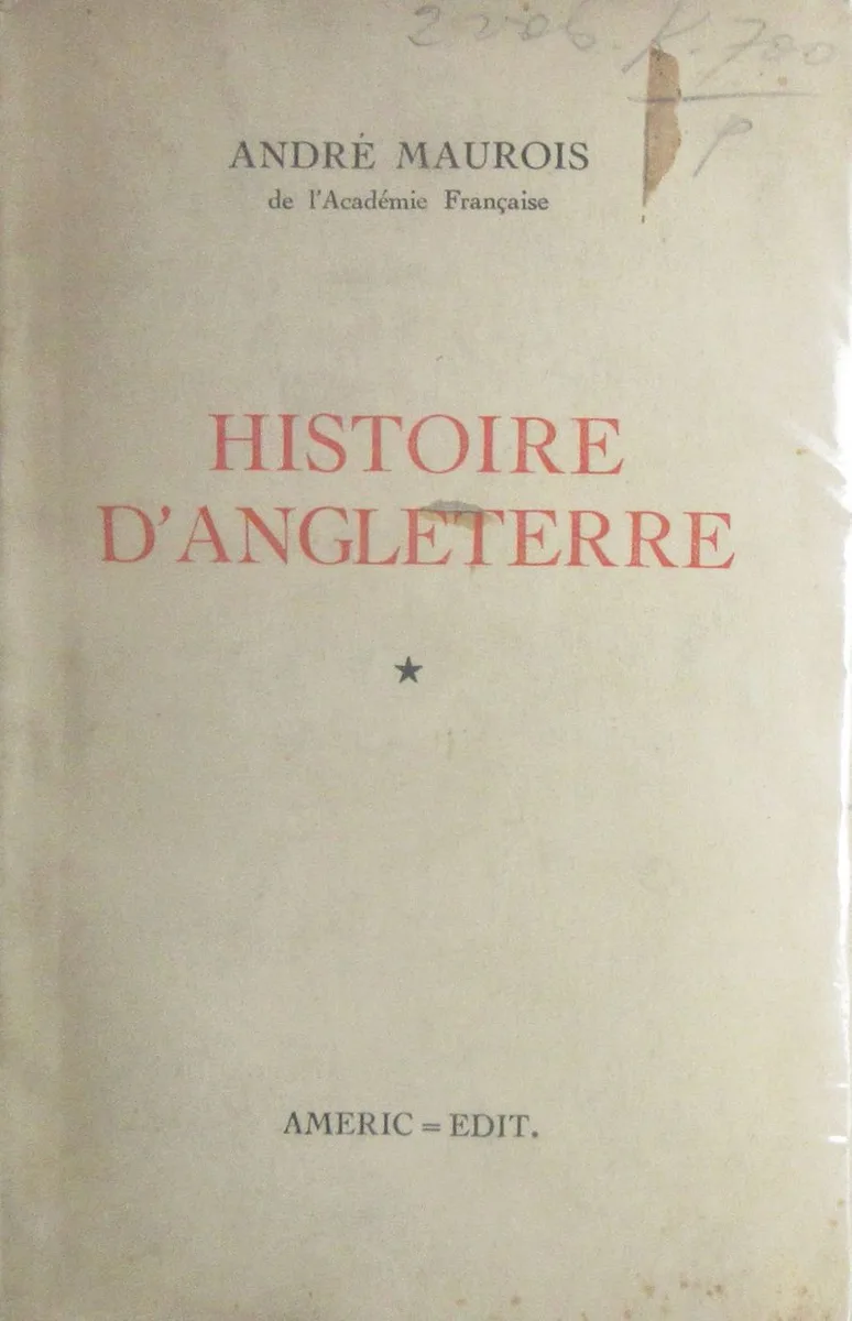 Histoire D'angleterre (4-D-27)