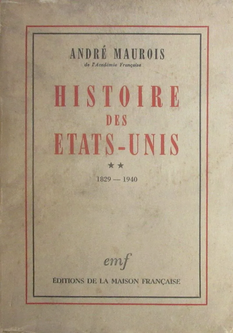 Historie des Etats-Unis 1829-1940 (4-D-1)